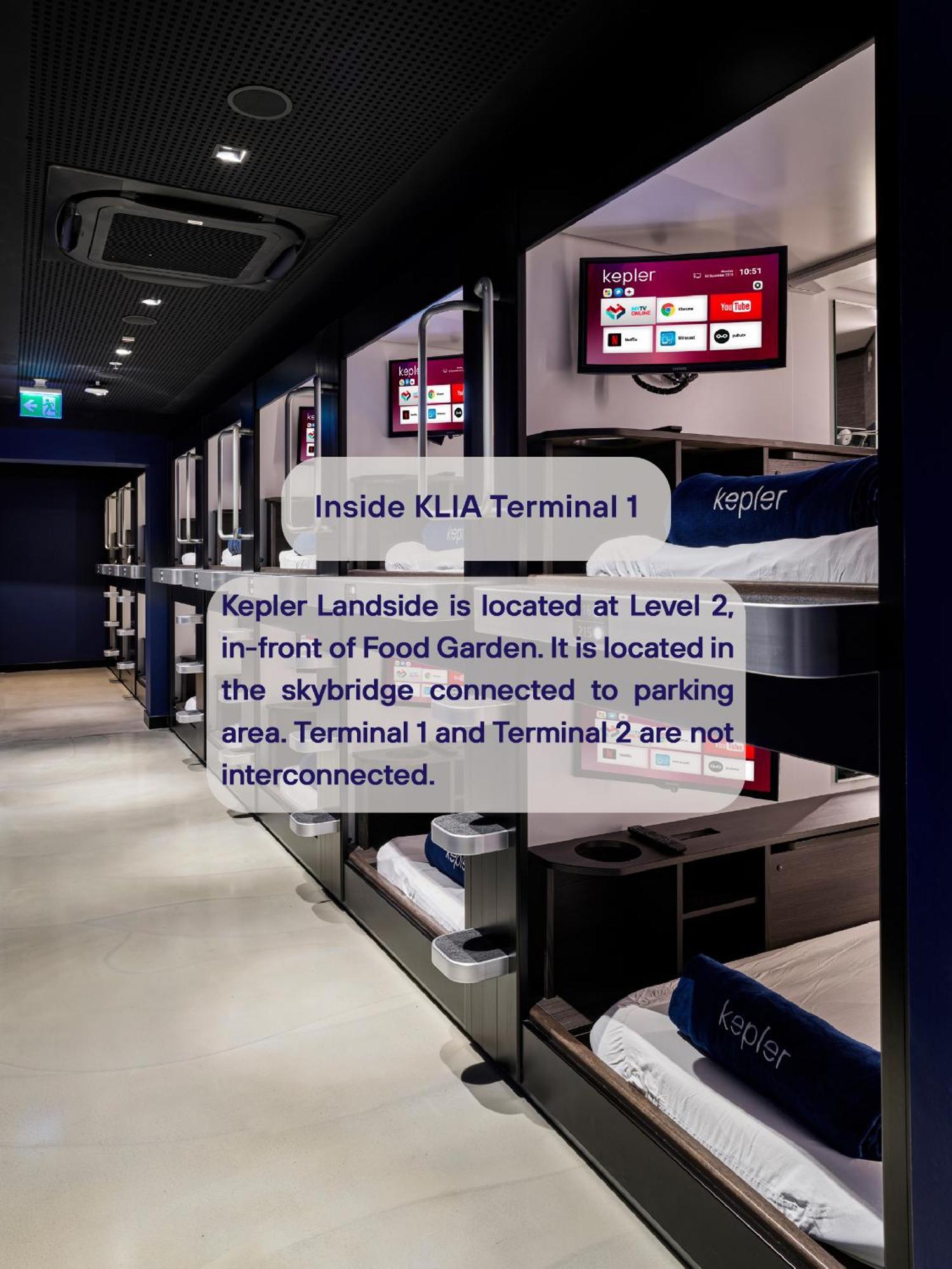 Отель Kepler Club Kuala Lumpur Airport - Klia T1 Landside, Public Area Сепанг Экстерьер фото